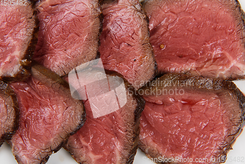 Image of Meat Cutting on plate