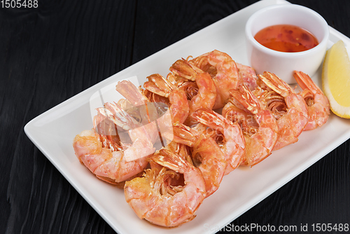 Image of Fried tasty shrimps