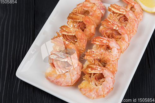 Image of Fried tasty shrimps