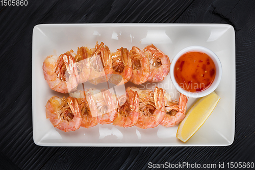 Image of Fried tasty shrimps