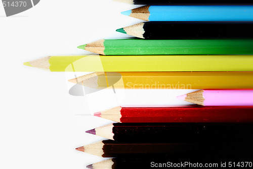 Image of Close-up pencil.