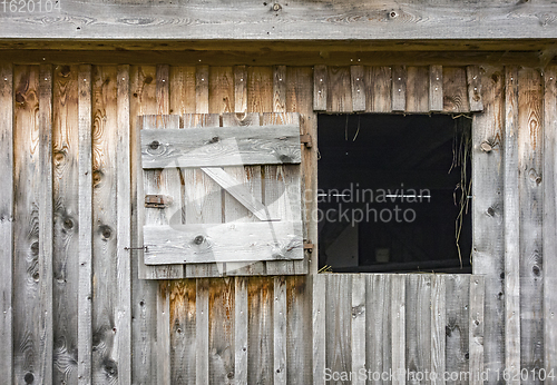 Image of window at a barn