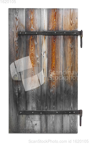 Image of weathered wooden door