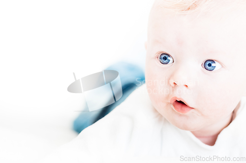 Image of Baby with blue eyes