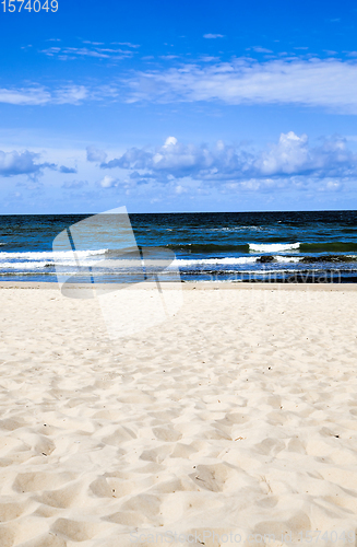 Image of empty seashore