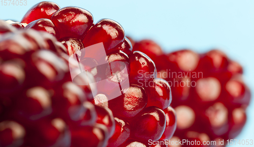 Image of sweet and sour ripe pomegranate