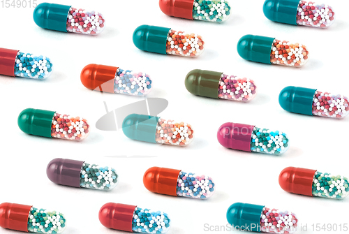 Image of Color Pills pattern