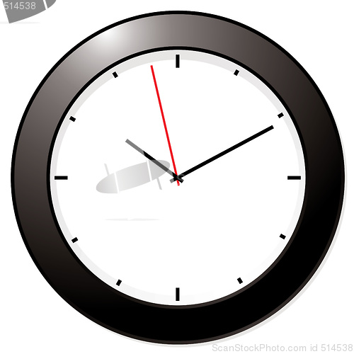 Image of modern mono clock