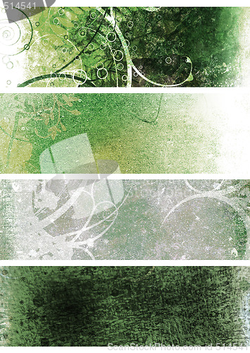 Image of natural grunge green