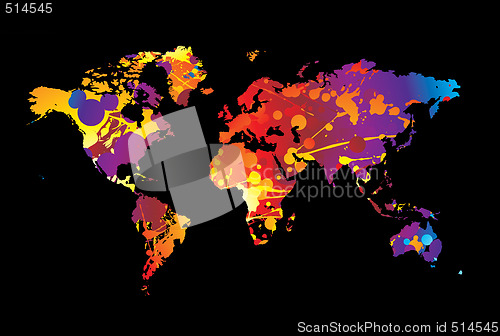 Image of paint spalt world