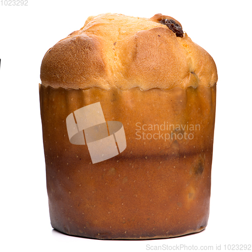 Image of Panettone Christmas dessert\r