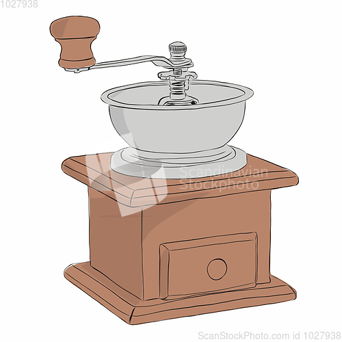 Image of Manual coffee grinder