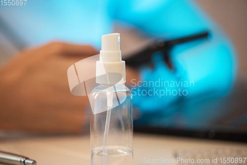 Image of Sanitizer anti virus spray