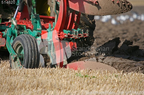 Image of Tracktor on work