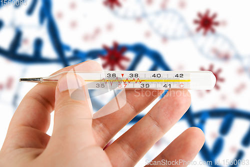 Image of Concept of corona virus.