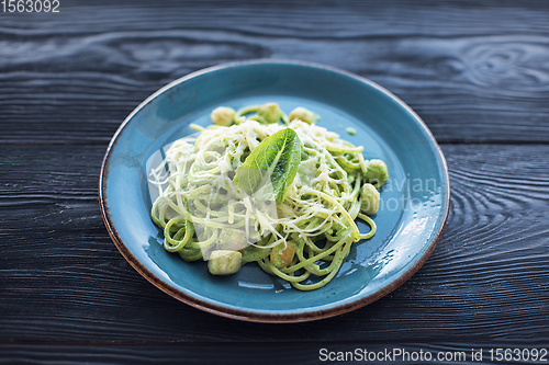 Image of scallop cream pasta