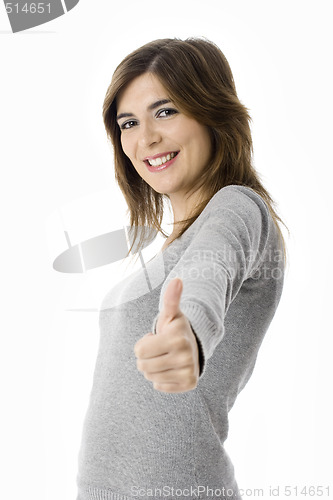 Image of Optimistic woman