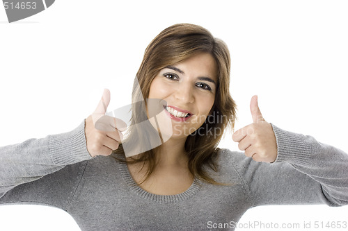 Image of Optimistic woman