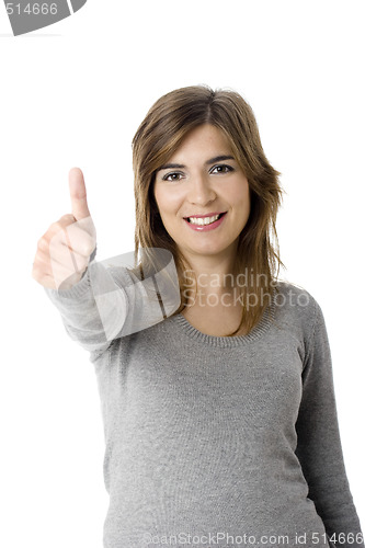 Image of Optimistic woman