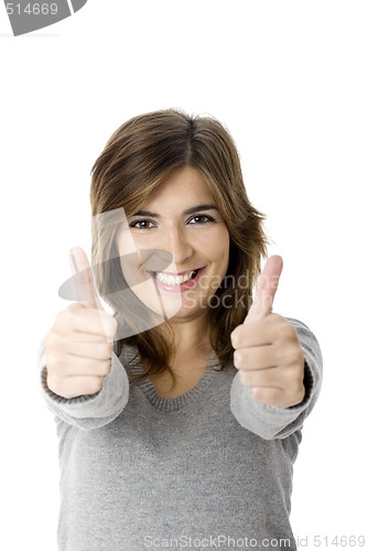 Image of Optimistic woman