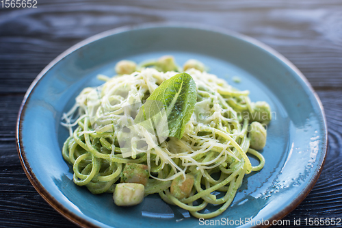 Image of scallop cream pasta