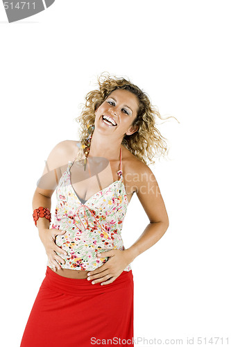 Image of Happy pregnant woman