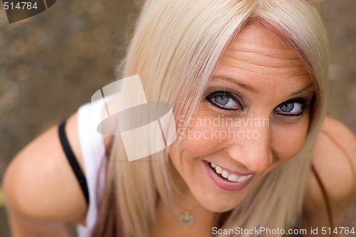 Image of Happy Blond Girl