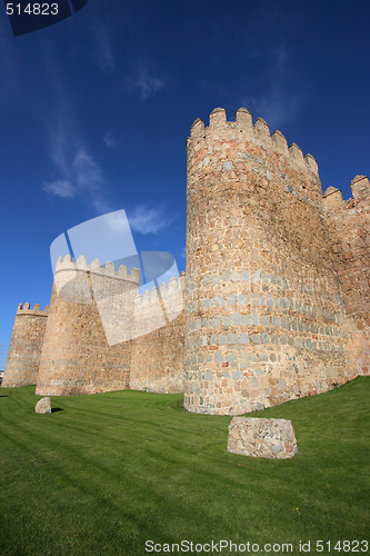 Image of Medieval city walls