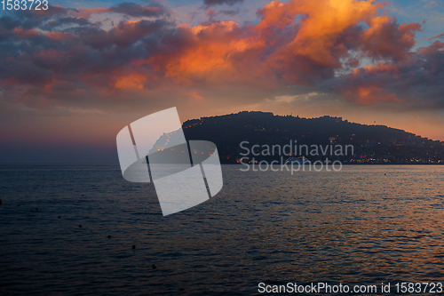 Image of Scenic summer view from Alanya beach