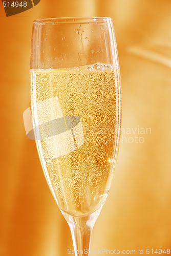 Image of Glass of champagne