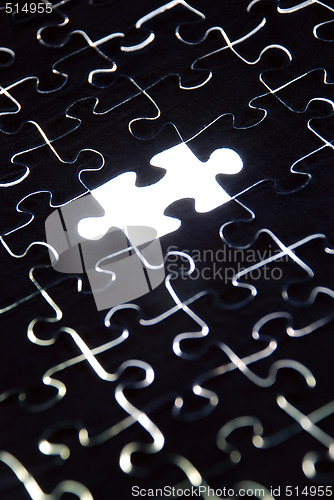 Image of abstract puzzle background