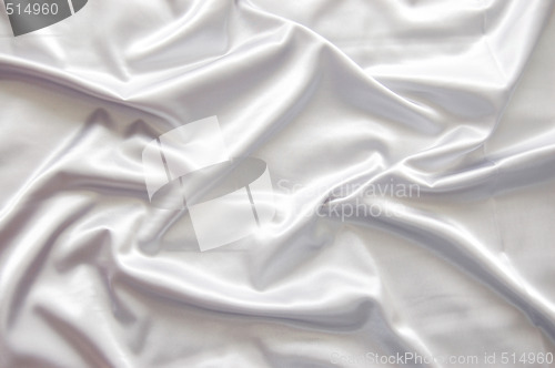 Image of white satin background