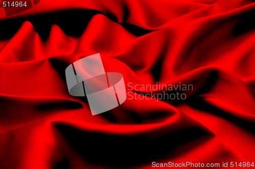 Image of Elegant red satin