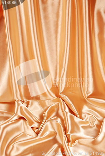 Image of gold satin background