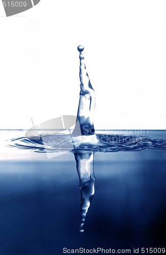 Image of Water drop splash