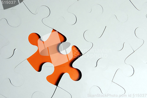 Image of abstract puzzle background