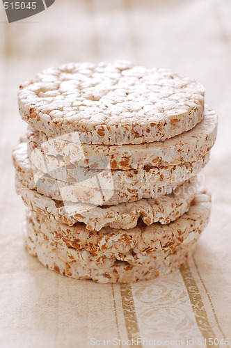 Image of A stack of rice cakes