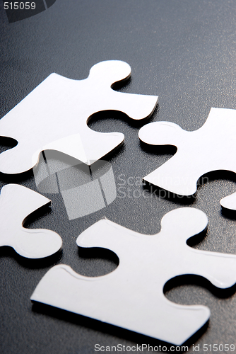 Image of abstract puzzle background 