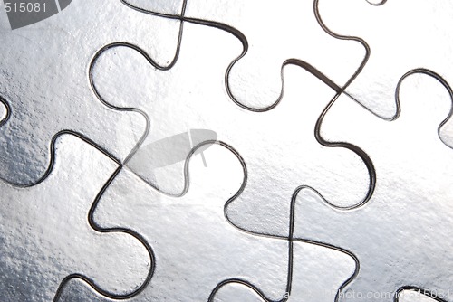 Image of abstract puzzle background