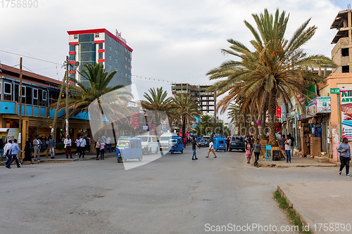 Image of Ordinary Ethiopians on the street of Mekelle, the capital city of Tigray , Ethiopia
