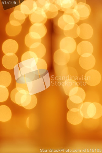 Image of Abstract background of holiday lights