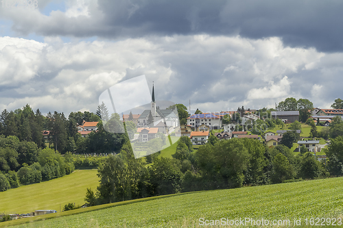 Image of Idyllic Bavarian Forest scenery