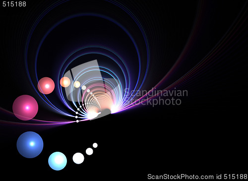 Image of Abstract Fractal Background