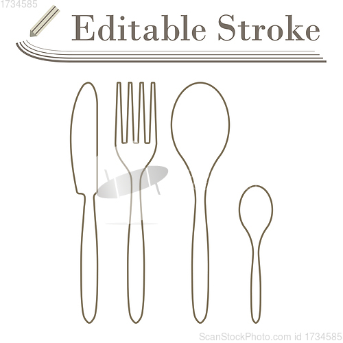 Image of Silverware Set Icon