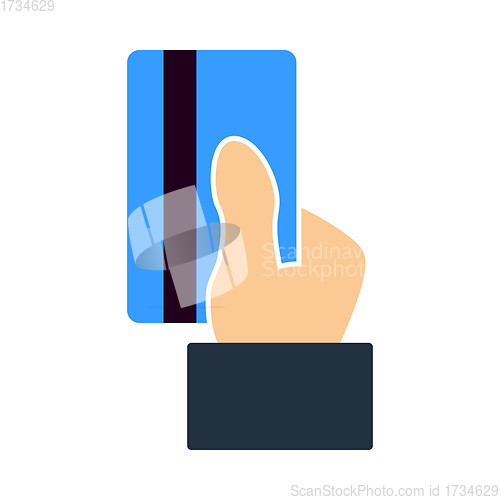 Image of Hand Hold Crdit Card Icon