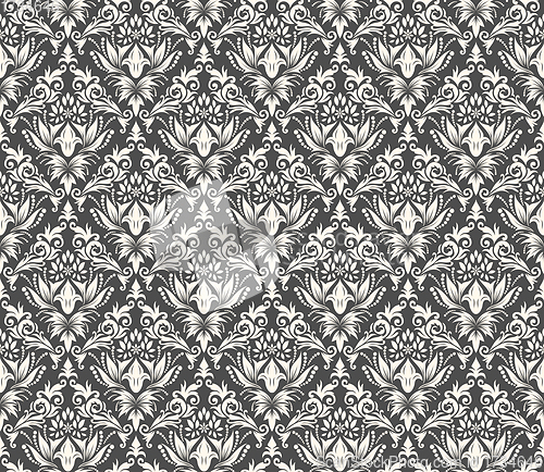 Image of Damask Seamless Pattern