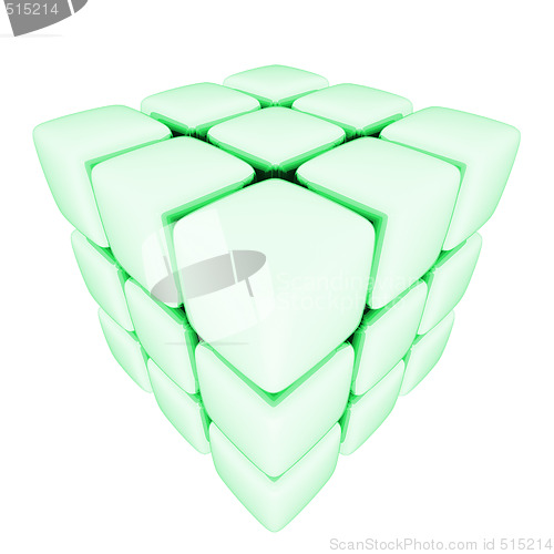 Image of 3d Cubes