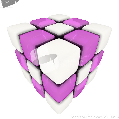 Image of 3d Cubes