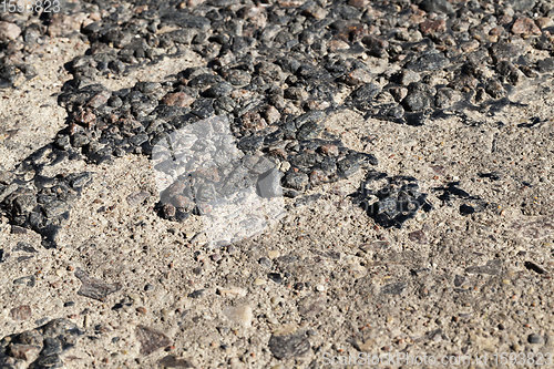 Image of a road made of concrete