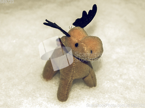 Image of Vintage looking Christmas Deer